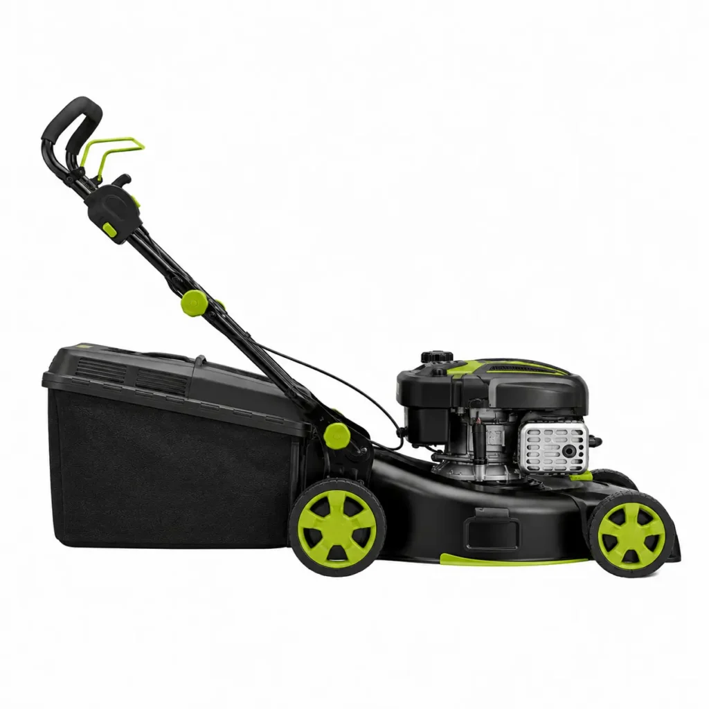 arvia push lawn mower with rear grass catcher2