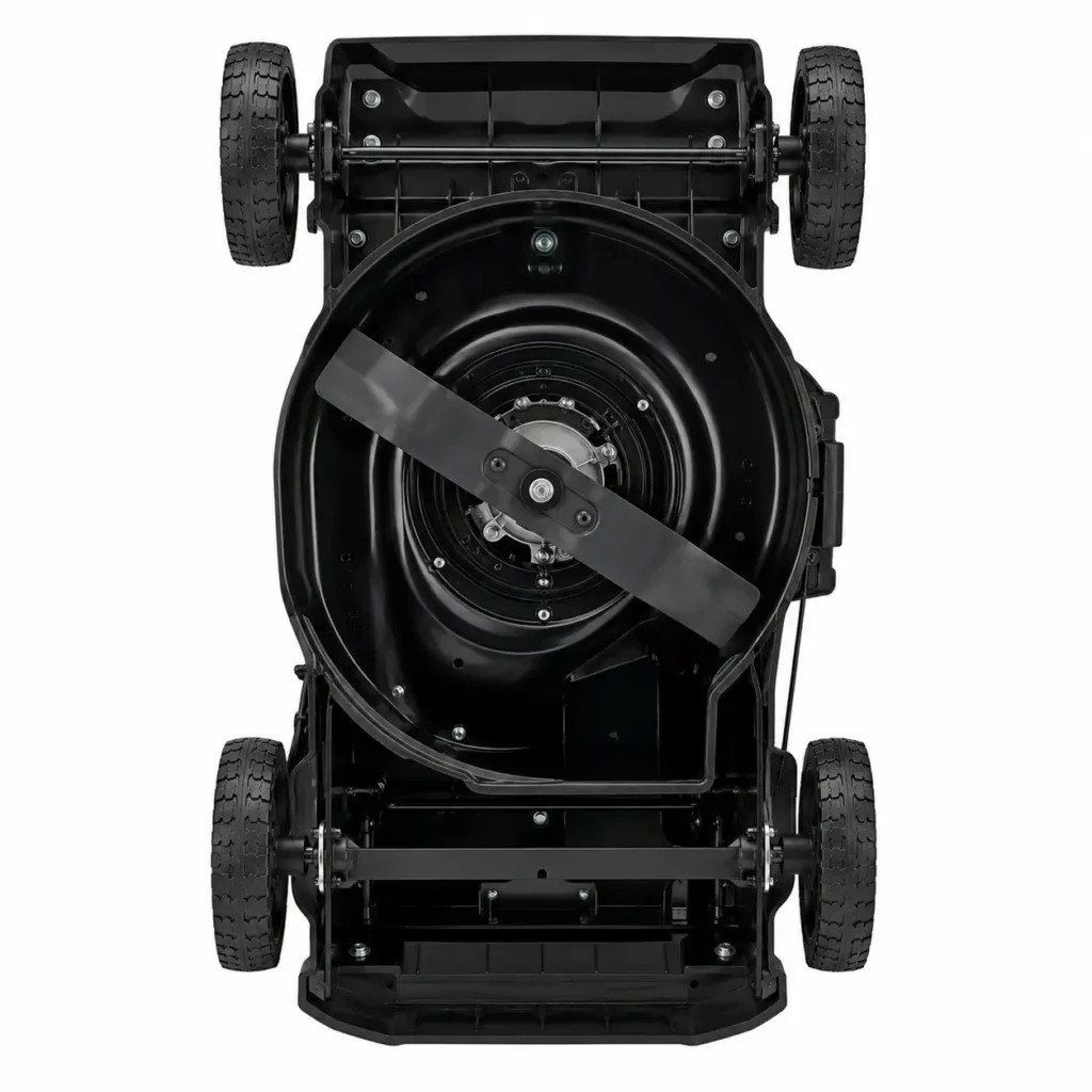 arvia push lawn mower with rear grass catcher3